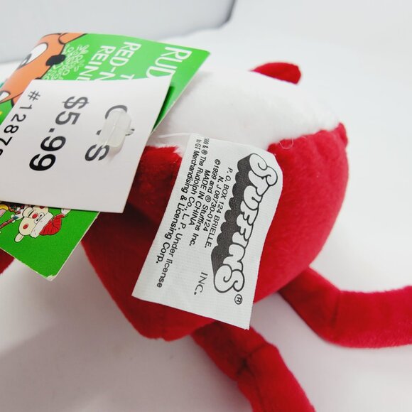 Misfit Water Pistol Airplane Plush Rudolph the Red Nosed Reindeer CVS Exclusive - Picture 5 of 6